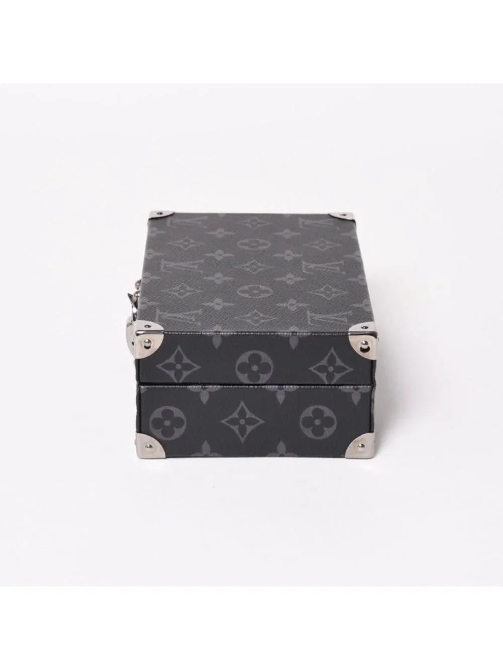 Louis Vuitton Bag Monogram Eclipse Mini Trunk Case Black